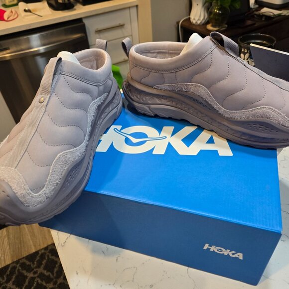Hoka One One Ora Primo Elite Terrain System - Moonstone Astral Men’s Sz 10.5 NEW - Picture 2 of 14